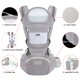 thumbnail image 4 of Portabebés ergonómico para bebé, taburete de cintura multifuncional para recién nacido a niño, multiusos antes y después, accesorios para bolsa de canguro, 4 of 4