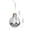 B, variant on Sruoe Illuminated Christmas Tree Ornaments, Shatterproof Plastic Hanging Bulb Balls, Cord‑Free Lighted Baubles for Wreath Mantel Household Christmas Party Decor
