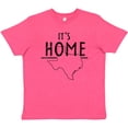 thumbnail image 3 of Inktastic Its Home- State of Texas Outline Distressed Text Youth T-Shirt, 3 of 5