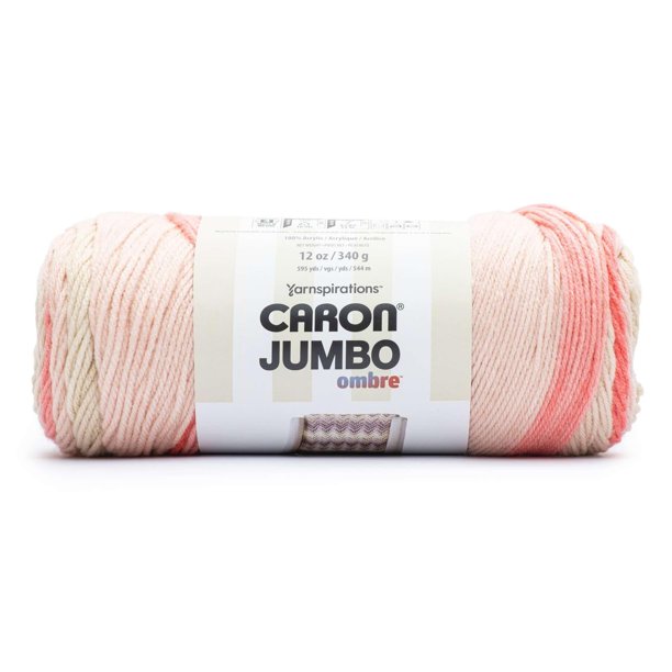 Lana Caron Jumbo Ombre 340 g Acrílico Degradado
