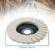 thumbnail image 4 of Dinheiro Pack de 5 discos de pulido de fieltro de lana de 125 mm con solapas dentadas para acero inoxidable, vidrio, metales y aluminio, 4 of 5