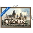thumbnail image 2 of The Wizarding World: Harry Potter - Greetings From Hogwarts Wall Poster, 14.725" x 22.375" Framed, 2 of 5