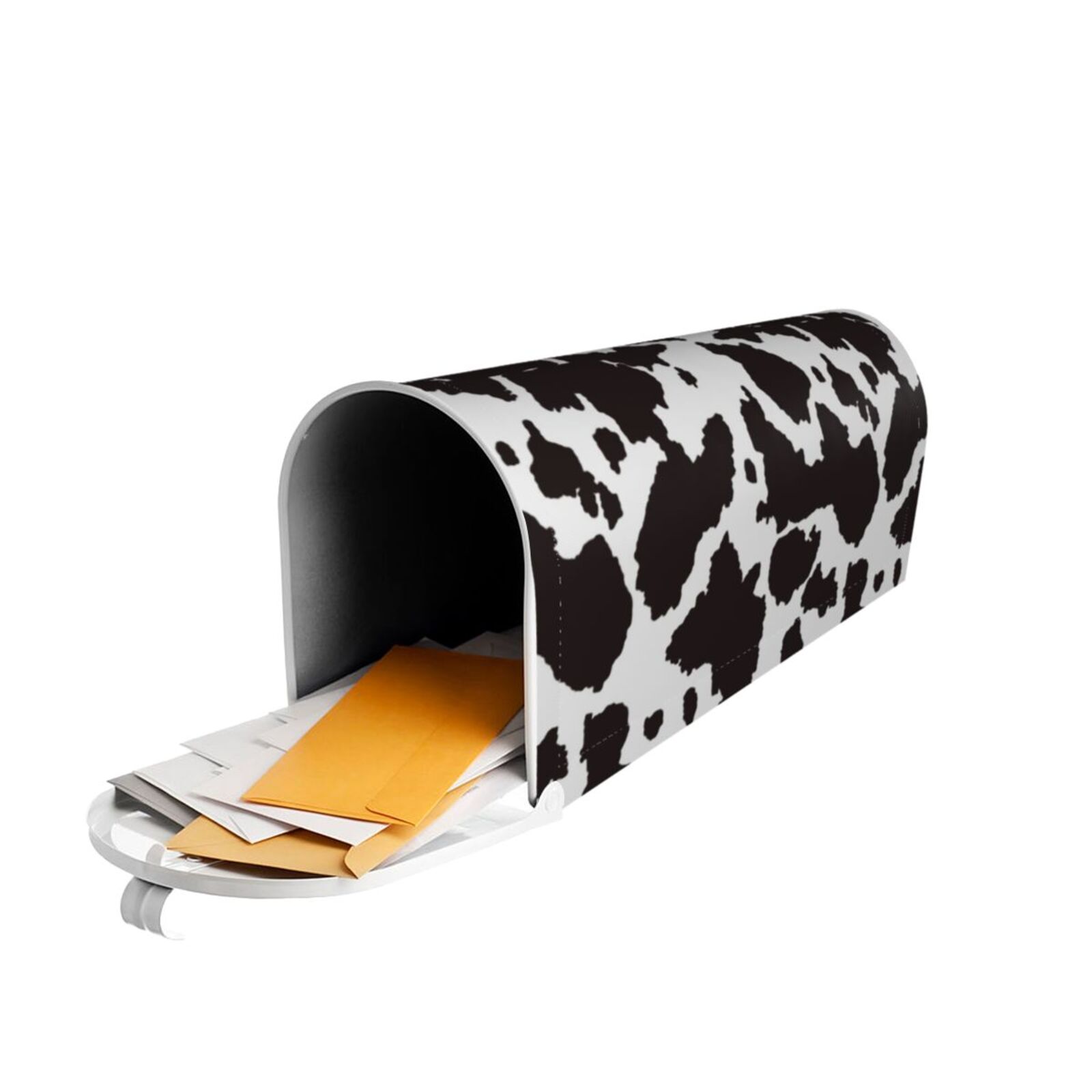 Picia Cow Skin 2 Magnetic Mailbox Cover Standard Size-21x18 in