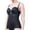 Black, variant on Women's Body Hush BH1506MS Glamour Lift and Slim Torsette Camisole (Nude S)