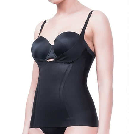 

Women s Body Hush BH1506MS Glamour Lift and Slim Torsette Camisole (Black L)