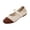 Brown, variant on Women's Mary Jane Ballet Flat Shoes Dressy Foldable Knit Flats with Arch Support Comfortable for Casual Work Office