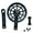 Includes BB, variant on Aluminum Alloy 165mm Road Bike Crankset Double Speed Round 34T-50T Chainring Hollows Integrated for Road Bike Crankset