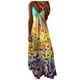 thumbnail image 2 of ICHUANYI Liquidación Moda Mujer Verano V-Cuello Casual Impresión Suelta Sin Mangas Vestido Largo Suelto ICHUANYI WER2023082202101, 2 of 4