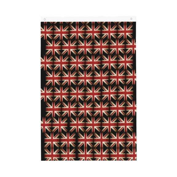 Flag 2x3ft British Flag Pattern Double Printed Flag Banner Tapestry Dorm Room Home College Decor
