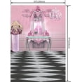 thumbnail image 2 of BSDHOME Polyester Pink theme 5x7ft Indoor Studio Photography Background Backdrop, 2 of 4