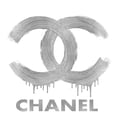 thumbnail image 2 of Blake, Madeline 26x26 White Modern Wood Framed Museum Art Print Titled - Fashion Logo Silver on White, 2 of 4