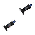 thumbnail image 2 of Maoww Tire Thread Depth Vernier Caliper 0-25.4mm Meter Automobile Thickness Detection Slide Resettable Portable Gauge Tool Black 2Set, 2 of 6