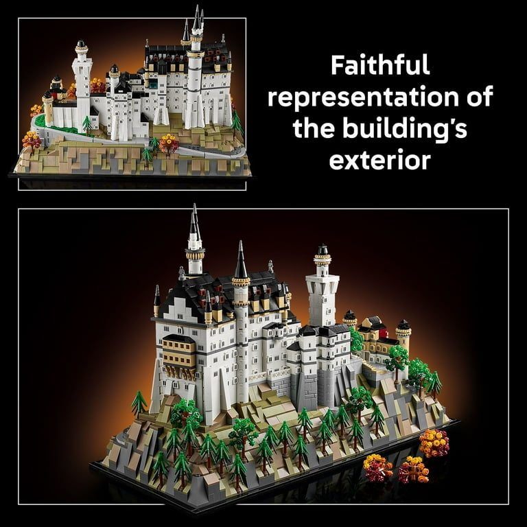 LEGO Architecture Neuschwanstein Castle 3D Puzzle - Collectible
