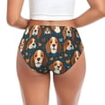 thumbnail image 3 of Womens Underwear Beagle Dog heart Cuteness No Show Seamless Underwear for Women, Soft Stretch Women's Panties, Hipster Ladies Panties Bikini Underwear Briefs, 3 of 6