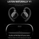 thumbnail image 4 of Audífonos inalámbricos Y1 TWS Audífonos con control táctil compatibles con Bluetooth (Negro), 4 of 4