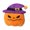 B, variant on Halloween Pet Squeaky Chew Toys Set Spooky Pumpkin Ghost Plush Dog Toy for Interactive Play Party Favor Gift for Small Medium Dogs