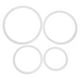 thumbnail image 1 of Kit de batería de 4 piezas, silenciador práctico, accesorio para batería, 1 of 7