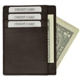 thumbnail image 5 of RFID Wallet Mens Slim Leather RFID Blocking Front Pocket Wallet Thin Card Holder RFID P 370 (C), 5 of 9