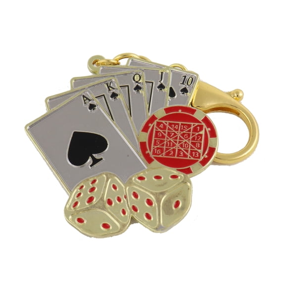 Feng Shui Winning Hand Wealth Talisman Keychain
