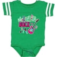 thumbnail image 3 of Inktastic I Rock with Guitar Microphone and Music Notes Boys or Girls Baby Bodysuit, 3 of 5