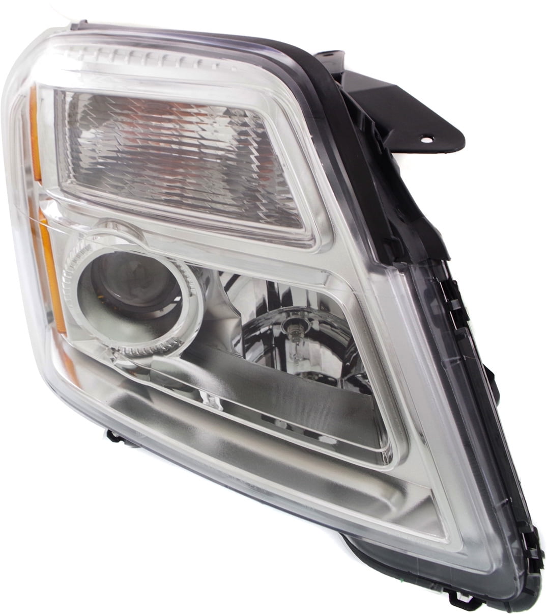 Headlight Compatible With 2010-2015 GMC Terrain Right Passenger Halogen With bulb(s)