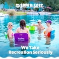 thumbnail image 7 of TRC Recreation Lazy Bunz Foam Water Saddle Pool Lounger Float, Purple, 7 of 7