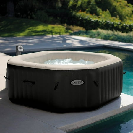 Intex 4-Person 124-Jet Inflatable Plug and Play Spa