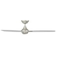 thumbnail image 5 of WAC Blitzen 54" Brushed Nickel Smart Ceiling Fan with Remote Control, 5 of 11