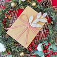thumbnail image 7 of Zukuco 20 Pieces Silver Glittered Artificial Leaf Spray Picks 12" Tall for Christmas Winter Wedding Wreath Tree Floral Arrangment Vase Bouquets Table Centerpieces Decoration, 7 of 7