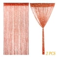 thumbnail image 5 of AUQ 2026 New 2 Pcs Glitter String Curtains Doorway Beads Curtains,39 X 79 Inch Hanging Fringe Hippie Room Divider Door String Curtain Boho Doors Tassel for Doorways,Windows,Closet,Privacy Decor, 5 of 19