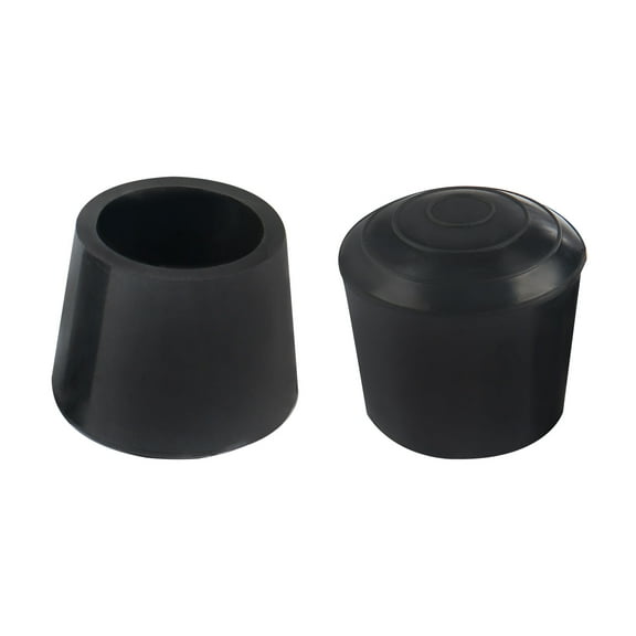 Unique Bargains Rubber Leg Cap End Tip Cover 20mm 3/4" Inner Diameter Furniture Desk Chair Feet Floor Protector 2Pcs