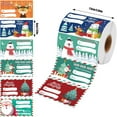 thumbnail image 4 of Holiday Festive Party Wrapping Paper Glossy Coated Paper Labels Secure Stick Peel Resistant Curl Resistant DIY Wrapping Labeling Multiple Designs for Holiday Preparations, 4 of 5