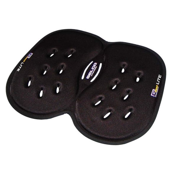 GSeat LITE Travel Gel &Foam Cushion | Back Pain, Sciatica & Pressure Relief | Relieves Tailbone Discomfort, Promotes Healthy Posture| Ergonomic Comfort | Car, Commute, Airplane and Travel Comfort
