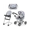 thumbnail image 1 of bayer - Bayer Doll's stroller and high chair set grey 13707AB, 1 of 1