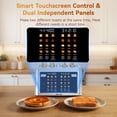 thumbnail image 6 of Mecity 4 Slice Touchscreen Toaster, Stainless Steel Wide Slot Toaster with Dual Independent Controls, 6 Bread Presets & 6 Shade Settings, Countdown Timer, Memory Function, Defrost, 1700W, 6 of 10
