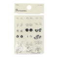 thumbnail image 4 of No Boundaries Hearts and Angel Wings Earrings, 18-Pack, Women’s, 4 of 4