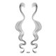 thumbnail image 2 of Tatuajes temporales de pelo de bebé, 6 tipos de tatuajes impermeables, maquillaje corporal para mujeres, peluquería, bricolaje, pegatinas para el cabello., 2 of 9