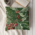 thumbnail image 3 of YINGXI Winter Throw Pillow Covers Christmas Pillow Cases Decorative Cushion Cases for Couch Living Room 20x20in, 3 of 5