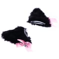 thumbnail image 4 of Shisuyan Cosplay Hair Clip Soft Synthetic Rabbit Fur 1 Pair 3.54x3.14x1.57in, 4 of 8