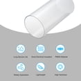 thumbnail image 3 of Unique Bargains Tube Rond Rigide Transparent en Acrylique 105mm ID 110mm OD 10 Pieds pour Lampes et Lanternes, Système de Refroidissement par Eau, 3 of 6