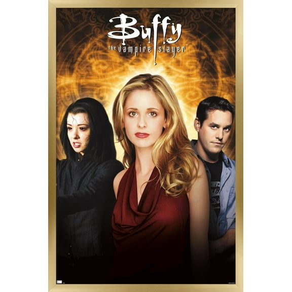 Buffy the Vampire Slayer - Season 6 One Sheet Wall Poster, 22.375" x 34" Framed