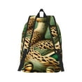 thumbnail image 2 of Honeii Mallard Duck And Flowers Print Canvas College Laptop Backpack, Durable Rucksack Travel Notebook Bag School Backpack Book Bag for Men Women-Small, 2 of 7