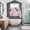 Pink, variant on Boho Spring Floral Kitchen Curtains Window Panels, Retro Flowers Plants Patchwork Grid Green Insulated Window Treatment Curtain, Grommet Curtains for Bedroom/Living Room/Bathroom, 2 Piece 52"Wx45"L