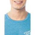 thumbnail image 6 of Fish N Vibe Men's Short Sleeve Fishing Performance Outdoor Graphic T-Shirt, Sea Blue, 2XL, 6 of 7