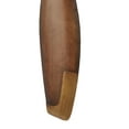 thumbnail image 5 of DecMode Brown Metal 2 Blade Airplane Propeller Wall Decor with Aviation Detailing, 5 of 12