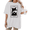 White-2, variant on Women's Funny Wizard Cat Fat Cat Meme Graphic Comfortable T Shirt Casual Short Sleeve Round Neck Top Black S-5XL