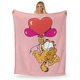 thumbnail image 3 of Garfield Fly Away Nickelodeon Kids Silk Touch Throw Blanket, 50 x 60 inches Pink, 3 of 5