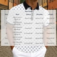 thumbnail image 3 of LIaqionyy Golf Shirts for Men Business Sports Short Sleeve Shirt Mens Lightweight Collared Printed Work Tops, 3 of 6