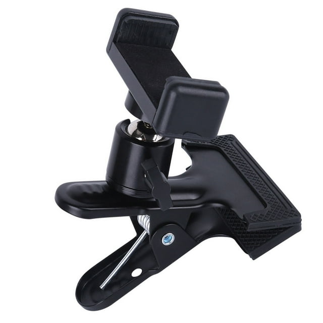 Cateissary Fijación de Clip para cabeza de guitarra, soporte de música de escritorio hermético, soporte multifuncional para teléfono móvil Televisores