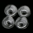 thumbnail image 4 of 10pcs Small Glass Bottle Vial Charms Pendant With Hole DIY Jewelry Findings - Clear, 10mm, 4 of 8